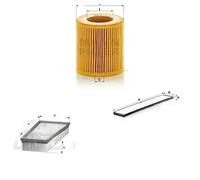 Juego de filtros BMW 1 E81, 1 E82, 1 E87, 1 E88, 3 E90, 3 E91, 3 E92, 3 E93,