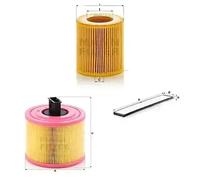 Juego de filtros BMW 1 E81, 1 E82, 1 E87, 1 E88, 3 E90, 3 E91, 3 E92, 3 E93, X1