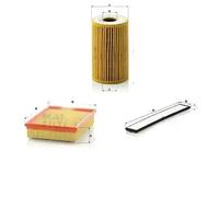 Juego de filtros BMW 3 E46, E46 MANN FILTER