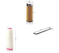 Juego de filtros BMW 3 E90, 3 E91, 3 E93, E90, E91 MANN FILTER