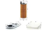 MANN-FILTER, C 51 001 Filtro de aire