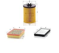 Juego de filtros BMW, ROLLS-ROYCE 7 E65 E66 E67, PHANTOM VII MANN FILTER