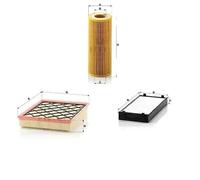 MANN-FILTER Filtro de aire C 33 001 para BMW X5 y X6