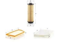 Juego de filtros BMW X3 (G01, F97, G08), X3 G01, X3 G02 F98 MANN FILTER