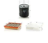 Juego de filtros CHEVROLET CRUZE MANN FILTER