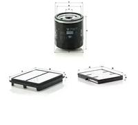MANN-FILTER C 2537/1 Filtro de aire - para Automóviles + Vehículos de transporte