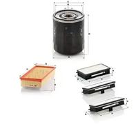 MANN-FILTER C 33 156/1 Filtro de aire - para Automóviles + Vehículos de transporte