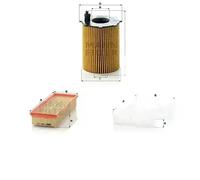 Juego de filtros CITROËN, PEUGEOT 1007, 307, 307 Break, 307 SW, 308 I, 308 SW I