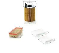 MANN-FILTER C 3282 Filtro de aire - para Automóviles + Vehículos de transporte