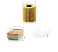 Juego de filtros CITROËN, PEUGEOT 307, 307 Break, 307 CC, 307 SW, 307 SW (3E_,