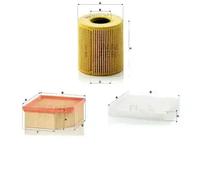 MANN-FILTER Filtro de aire (de coche) para CITROËN: Berlingo & PEUGEOT: Partner (Ref: C 1995)