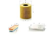 Juego de filtros CITROËN XSARA PICASSO (N68) MANN FILTER