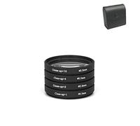 Juego de filtros Close-Up de 40,5 mm + 1+2 +4 +10 lente macro lente de cerca de 40,5 mm