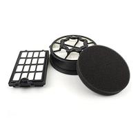 PakTrade Juego de Filtros Adecuado para AEG CyclonClean ACC51... | CyclonPower AE787... Aspirador | Compatible con AEG AEF112 | Filtro higiénico + Filtro de Suciedad Gruesa + Filtro de Aire de Escape
