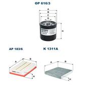 Juego de filtros con carbón activo AUDI, CUPRA, FORD, SEAT, SKODA, VW A3, A3 A3