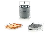 MANN-FILTER C 27 009 Filtro de aire - para Automóviles + Vehículos de transporte