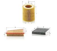 Juego de filtros con carbón activo BMW 5 F07, 5 F10, 5 F11 MANN FILTER