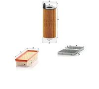 Juego de filtros con carbón activo BMW F25, X2 F26 MANN FILTER