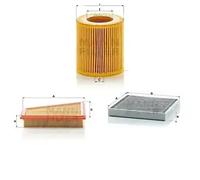 Juego de filtros con carbón activo BMW Z4 E89 MANN FILTER