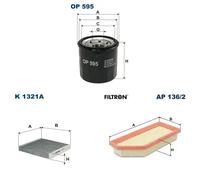 Filtron Filtro de habitáculo K 1321A para automóviles y vehículos de transporte