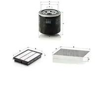 Juego de filtros con carbón activo HYUNDAI, KIA SPORTAGE IV, TUCSON Furgon/SUV