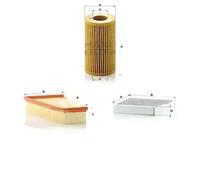 Juego de filtros con carbón activo INFIremacheI Q30, QX30 MANN FILTER