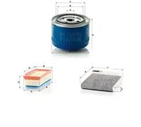 MANN-FILTER Filtro de aire C 27 030 para Renault y Dacia (Captur, Duster, Clio, Sandero)
