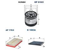 Juego de filtros con carbón activo LEXUS RX filtroON
