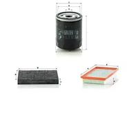 Juego de filtros con carbón activo MAZDA 6 I, 6 II, 6 Kombi (GH) MANN FILTER