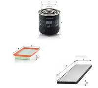 Juego de filtros con carbón activo MAZDA MPV II MANN FILTER