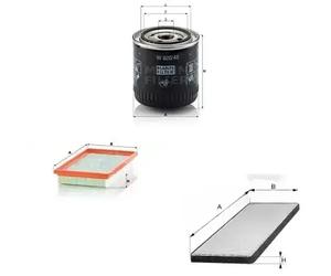 Juego de filtros con carbón activo MAZDA MPV II MANN FILTER