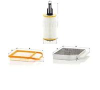 MANN-FILTER C 21 020 Filtro de aire - para Automóviles + Vehículos de transporte