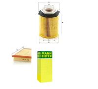 Juego de filtros con carbón activo MERCEDES-BENZ GLE C167, GLE V167 MANN FILTER