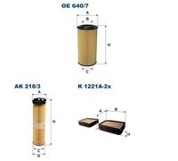 Juego de filtros con carbón activo MERCEDES-BENZ W211, W211 Kombi filtroON