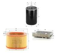 Juego de filtros con carbón activo MITSUBISHI PAJERO II (V3_W, V2_W, V4_W, MANN