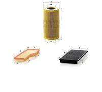 Juego de filtros con carbón activo PORSCHE 911 VI MANN FILTER