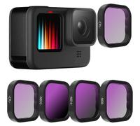 Juego de filtros CPL y ND para GoPro Hero12/11/10/9 (paquete de 4)
