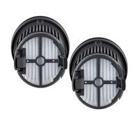 Juego de filtros de 2/4 piezas para aspiradora Mova K20 K20 PRO K30 K30 MIX compatible con sistema de filtración inalámbrico para eliminar eficazmente el polvo y las partículas (paquete de 2)