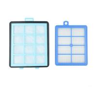 Juego de filtros de 2 piezas para aspiradoras modelos FC8760 a FC8769, incluye filtros de entrada de aire y escape compatibles con varios modelos