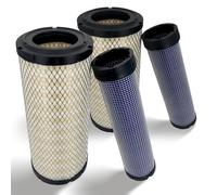 Juego de filtros de aire para Donaldson P828889+P829333 para WIX 46562+46569 para BALDWIN RS3544+RS3545 para CASE 222421A1+222422A1 para CATERPILLAR 110-6326+110-6333 31 para JOO HN DEERE