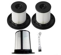 Juego de filtros de aspiradora Bosch para UNLIMITED 6 Series BCS611AM BCS612W BBS611GB BCS61BAT2 Kit de filtración HEPA con cubierta de pantalla y cepillo de limpieza para eliminar los desechos de