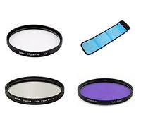 Juego de filtros de cámara 3 en 1 UV CPL FLD con bolsa de filtro para cámara Sony ZV-E1 sin espejo con lente Sony FE 28-60 mm f/4-5.6