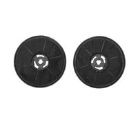 Juego De Filtros De Carbón Activo 105mm Ø Para Campana 2x Negro