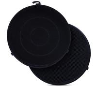 Juego de filtros de carbón activo 2x filtros de carbón Ø168 para campana...