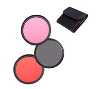 Juego de filtros de color para lente de cámara de 82 mm, naranja, rosa, gris, para cámara de cine digital Canon EOS R5C sin espejo con lente Canon RF 24-70 mm f/2.8 L IS USM