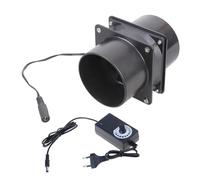 Juego De Filtros De Escape De Ventilación De Ventilador De Conducto En Línea Extractor De Escape De 12V 0 4A Para Baño Hogar