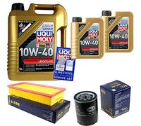 Juego de filtros de inspección 7 litros de aceite de motor de marcha suave 10W-40 SCT Germany Filtro de aire Filtro de aceite