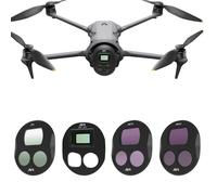 Juego de filtros de lente de cámara gran angular para DJI Mavic 4 Pro, GND16/GND32/ND16/ND32/ND64/ND1000/Night/STAR/CPL compatibles con DJI Mavic 4 Pro Drone Accesorios (gran angular CPL ND16 ND32)
