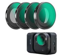 Juego de filtros de lente de cámara para insta360 Go Ultra, protección polarizadora UV CPL, filtro de cámara ND8 ND32 ND64 para accesorios Insta360 Go Ultra, vidrio óptico HD multicapa (ND8)