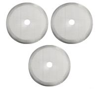 Juego de filtros de malla reutilizables de acero inoxidable, 3 piezas para prensa francesa, compatible con 350 ml, 800 ml, 1000 ml y la mayoría de modelos de prensa de café de 8 tazas (para 350 ml)